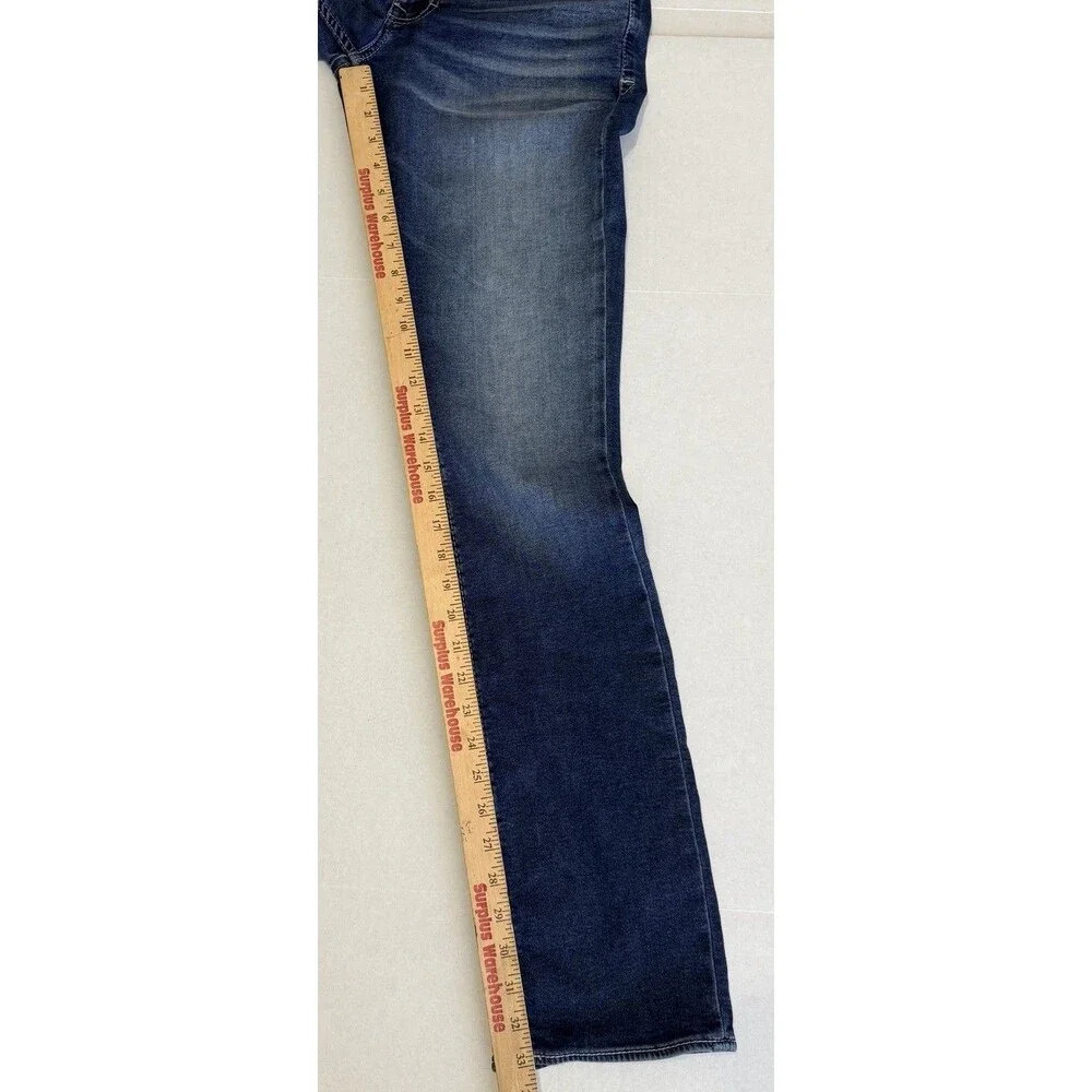 BKE Jeans Mens 29x33 Blue Jake Straight Leg Denim Regular Fit Stretch Med. Wash - Picture 12 of 15